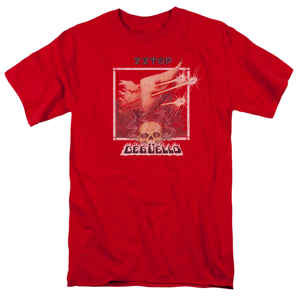 Zz Top™ Rock Band Shirt - Deguello Cover - Officially Licensed - Adult Unisex Short Sleeve T-Shirt