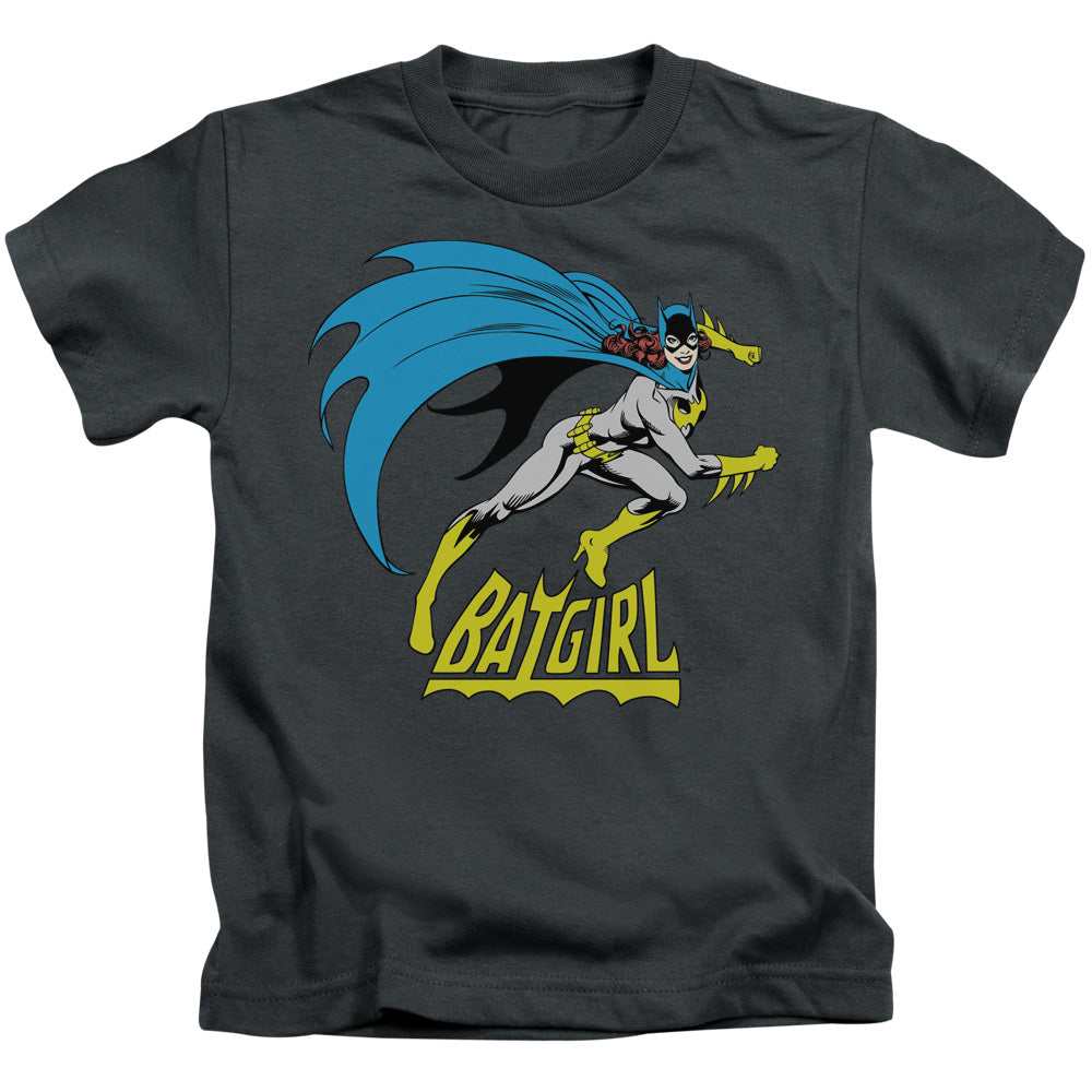 Batgirl™ - Kids T-Shirt (Ages 4-7) - Is Hot - DC Comics Vintage - Officially Licensed - Juvenile Kids T Shirt - Size 4 5 6 7