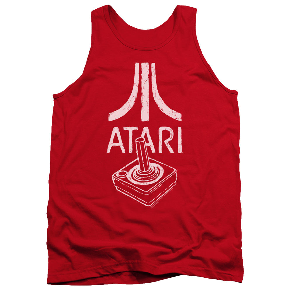 Atari™ Tank Top - Joystick Logo - Vintage Game Tank Top - Game Tank Top - Geek Tank Top - Adult Unisex Tank Top - Officially Licensed
