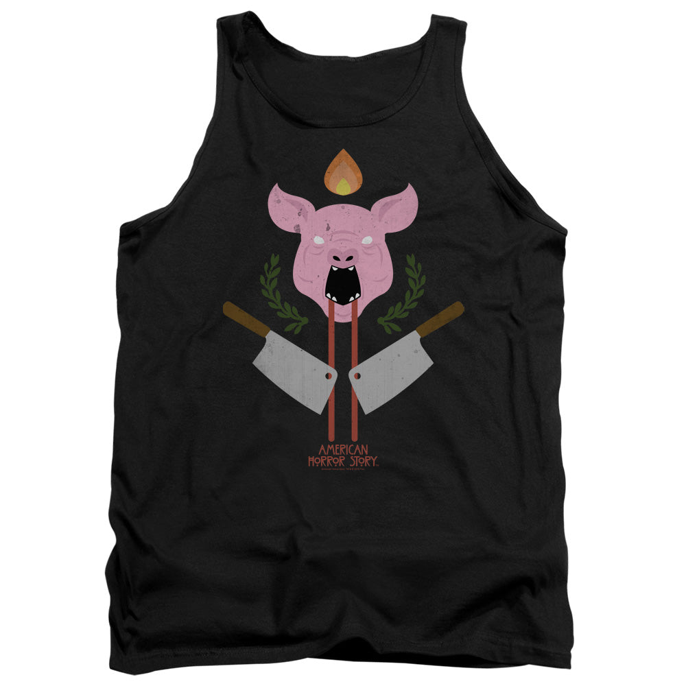 American Horror Story™ Tank Top - Pig Cleavers - Officially Licensed - AHS Harmons Creepy Goth Gothic Halloween Spooky