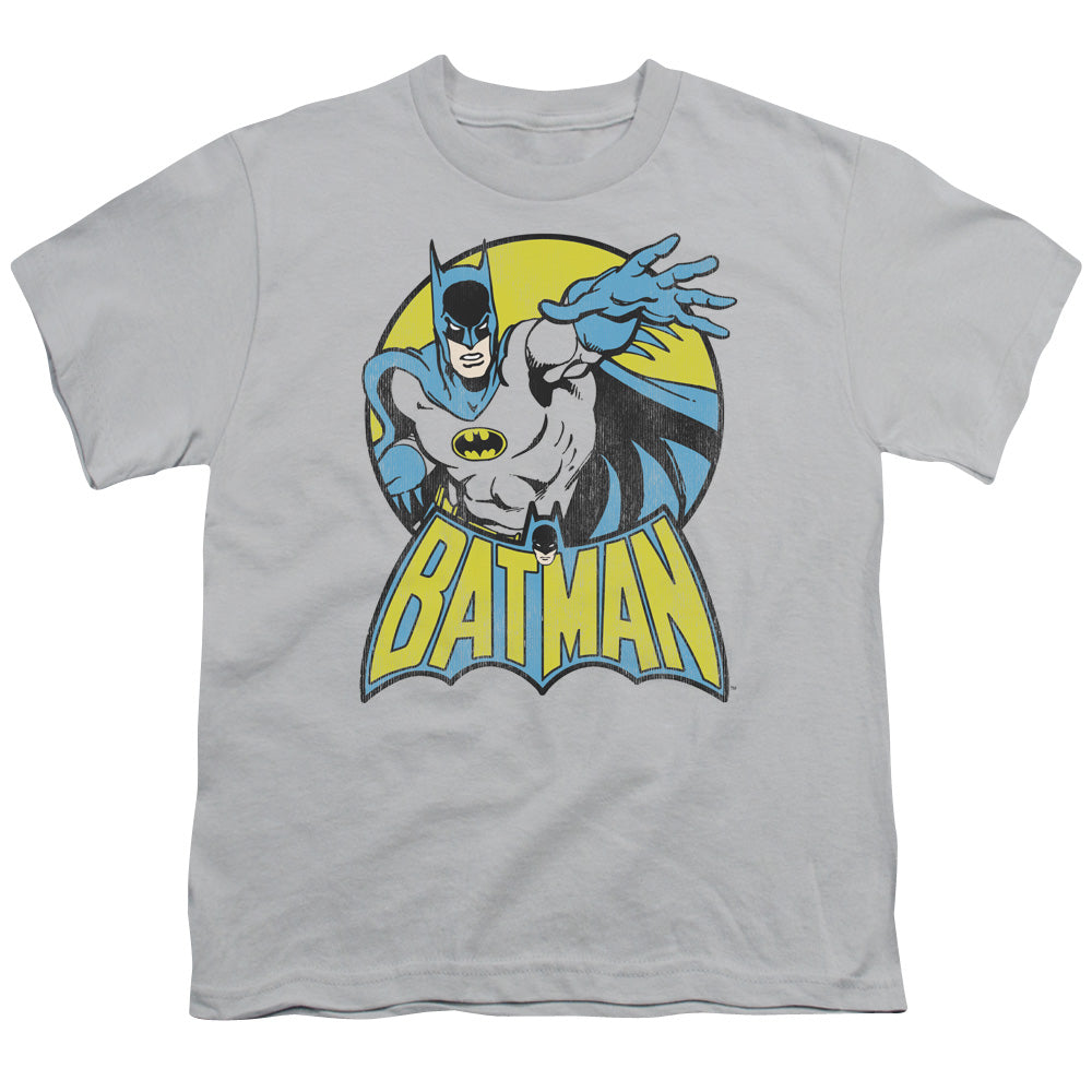 Batman - Youth Kids T-Shirt (Ages 7+) - Short Sleeve Youth T Shirt - Come Back - DC Comics Vintage - Officially Licensed - S M L XL