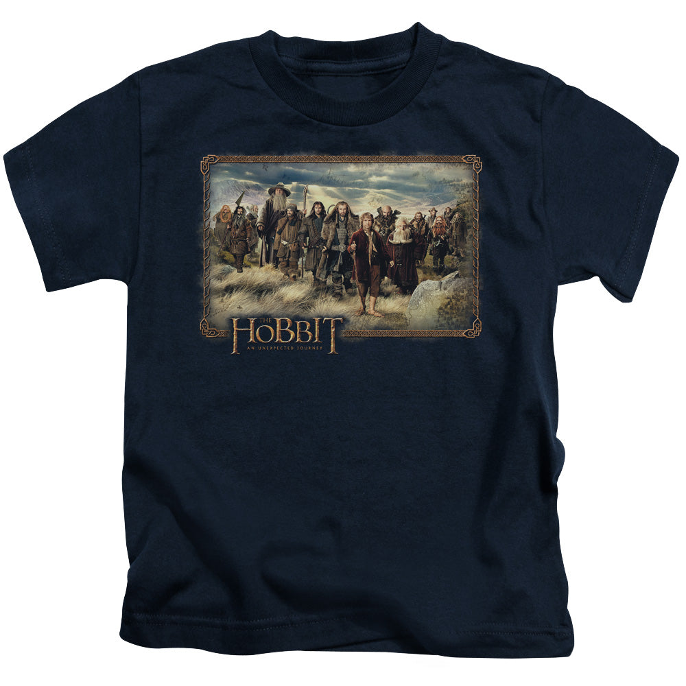 The Hobbit™ - Juvenile Kids T-Shirt (Ages 4-7) - Short Sleeve Juvenile T Shirt - Hobbit & Company - Officially Licensed - Size 4 5 6 7