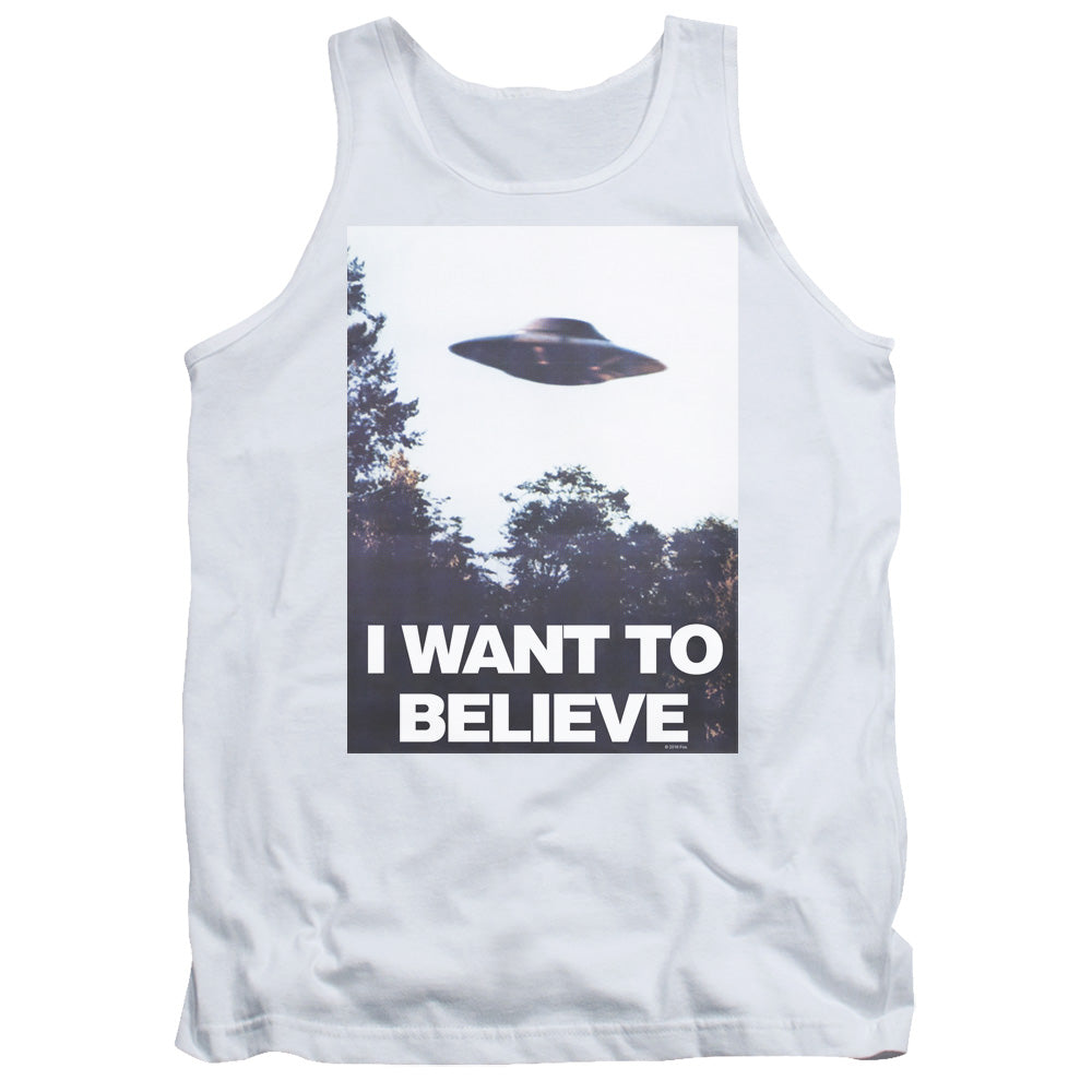 The X-Files™ - Adult Unisex Tank Top - Believe Poster - Officially Licensed