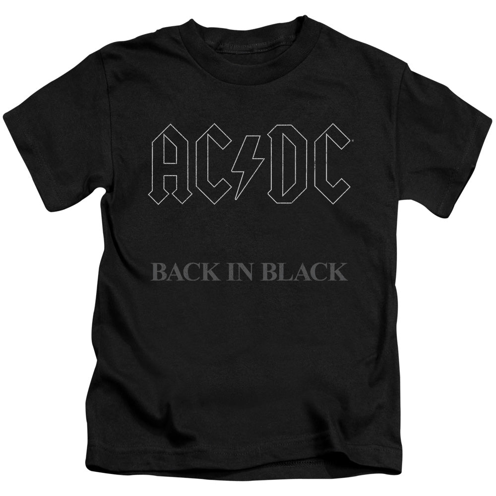 Acdc - Back In Black Short Sleeve Juvenile 18/1 - Forces Of Mankind