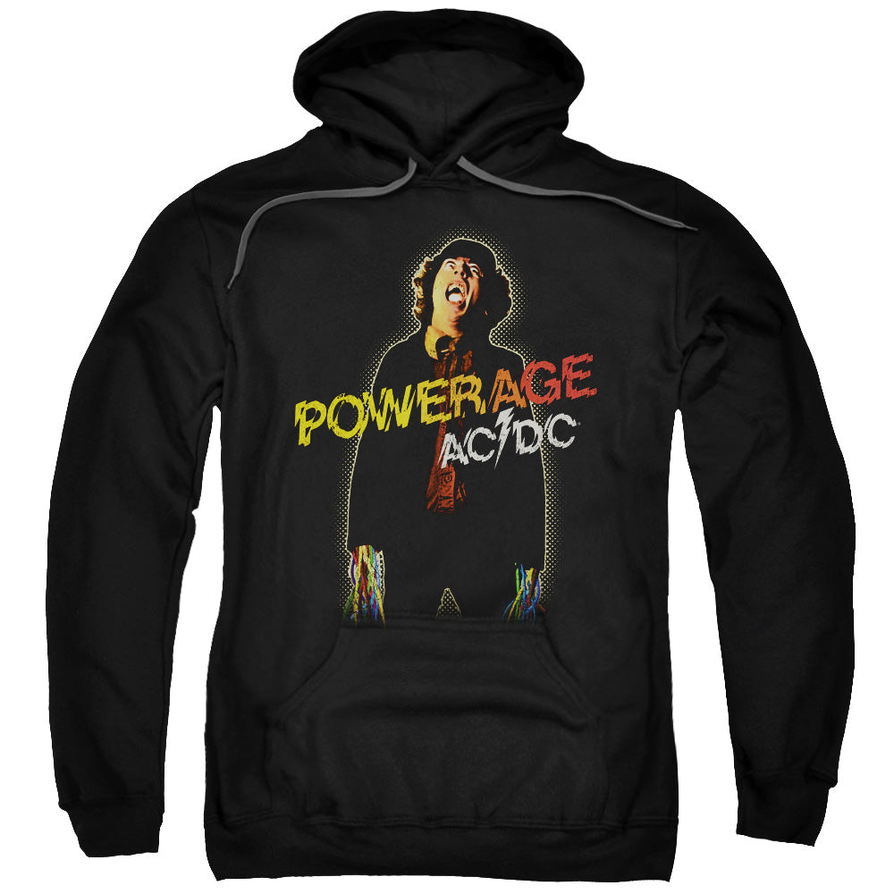 Acdc - Powerage Adult Pull Over Hoodie - Forces Of Mankind