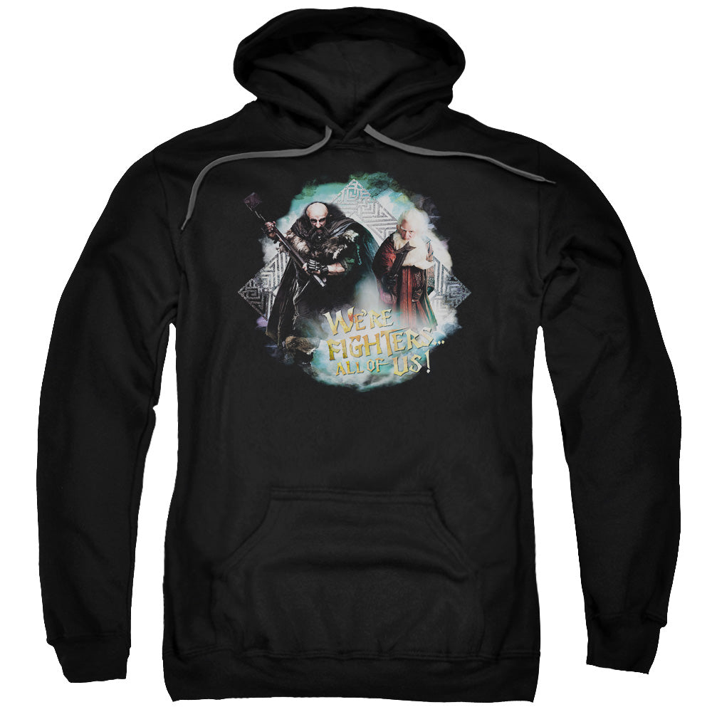 The Hobbit - We're Fighters - Unisex Adult Pull Over Hoodie