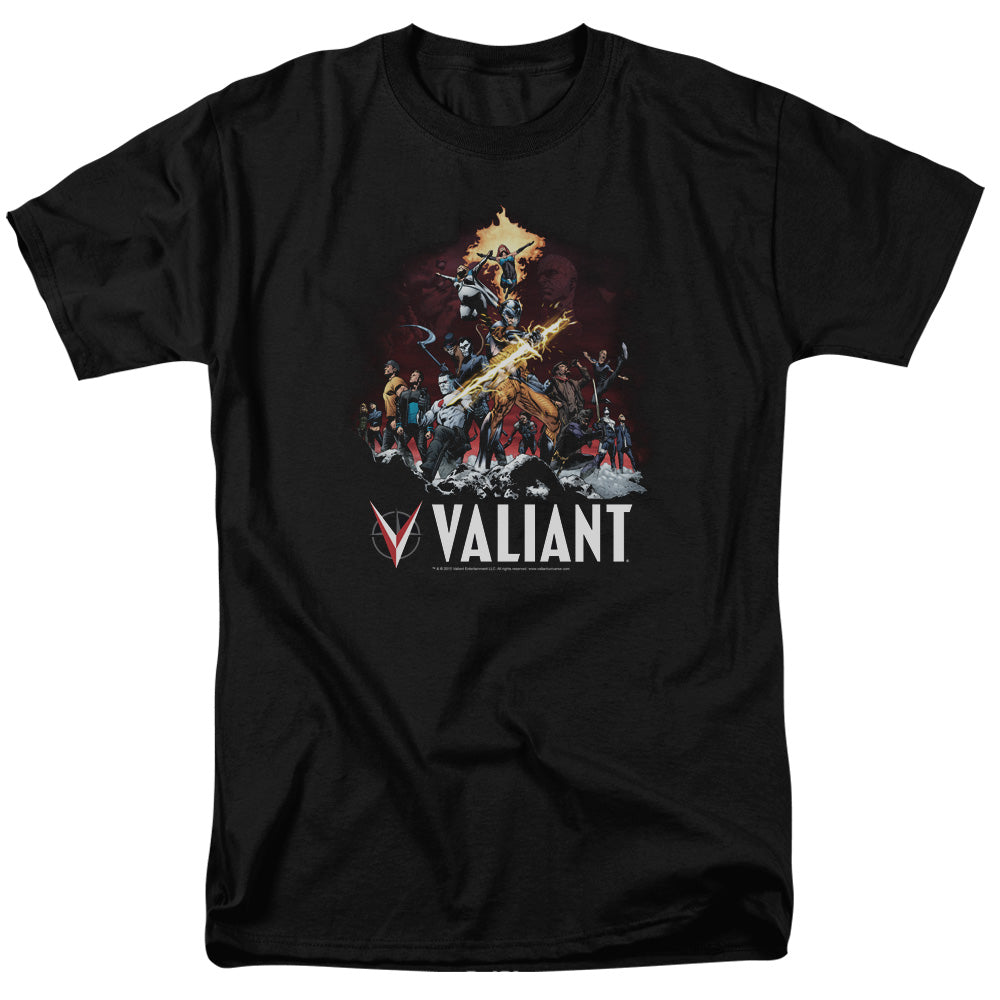 Valiant Comics Shirt - Valiant Entertainment - Fire It Up - Unisex Adult Short Sleeve T-Shirt