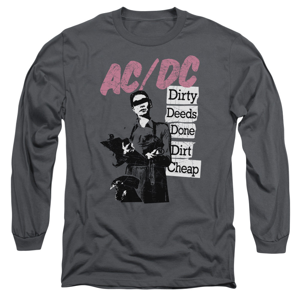 Acdc - Dirty Deeds Long Sleeve Adult 18/1 - Forces Of Mankind