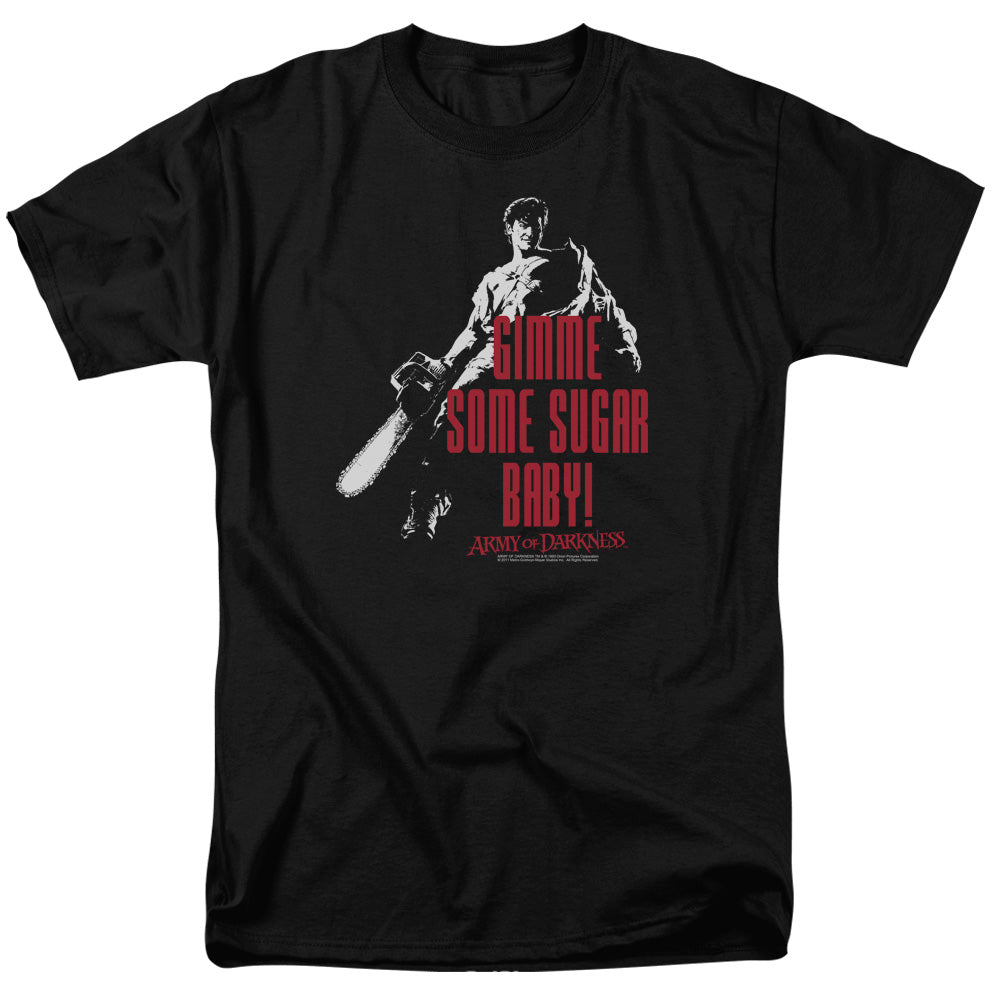 Army Of Darkness™ Movie Shirt - Officially Licensed - Adult Unisex Short Sleeve T-Shirt - Sugar