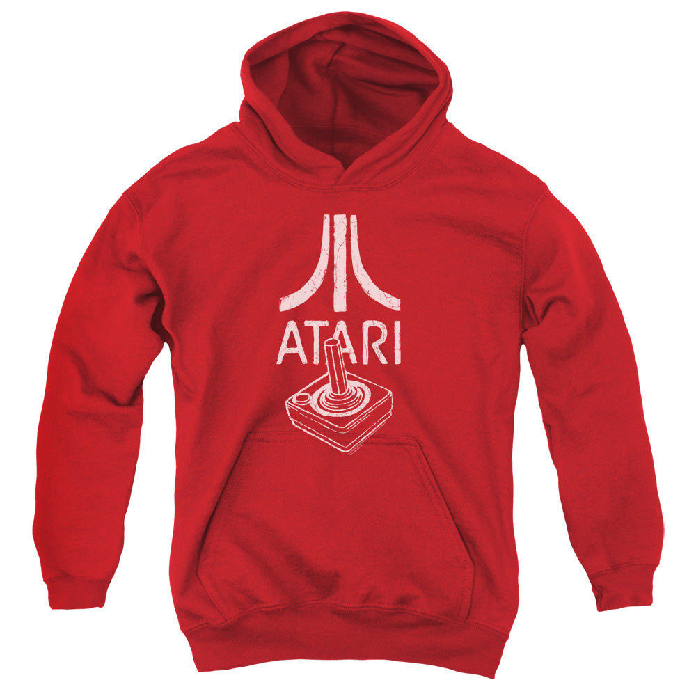 Atari™ Youth Kids Hoodie (ages 7+) - Officially Licensed - Joystick Logo - Youth Pull Over Hoodie