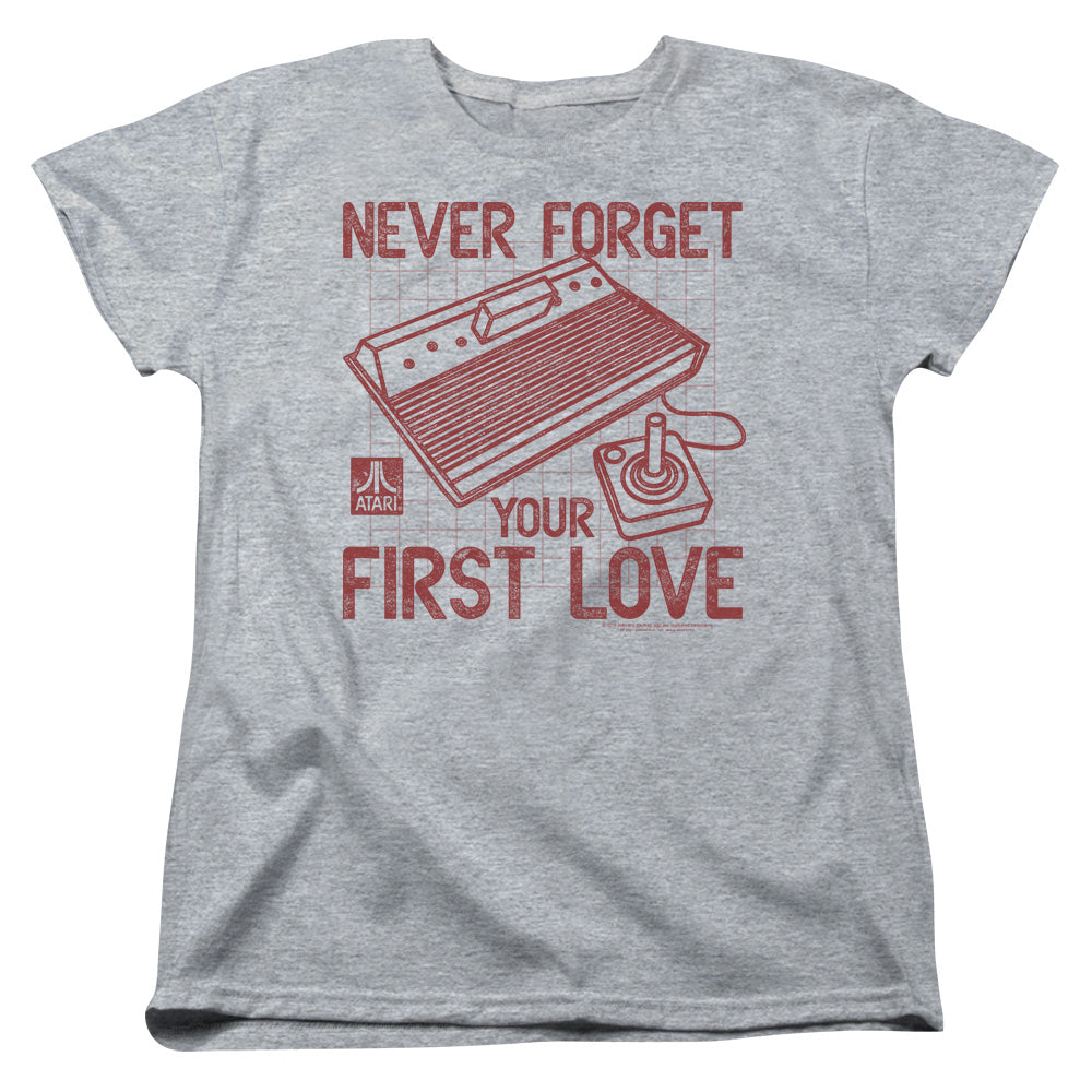 Atari™ Womens Shirt - Officially Licensed - Loose Fit - First Love - Short Sleeve Women's T-Shirt