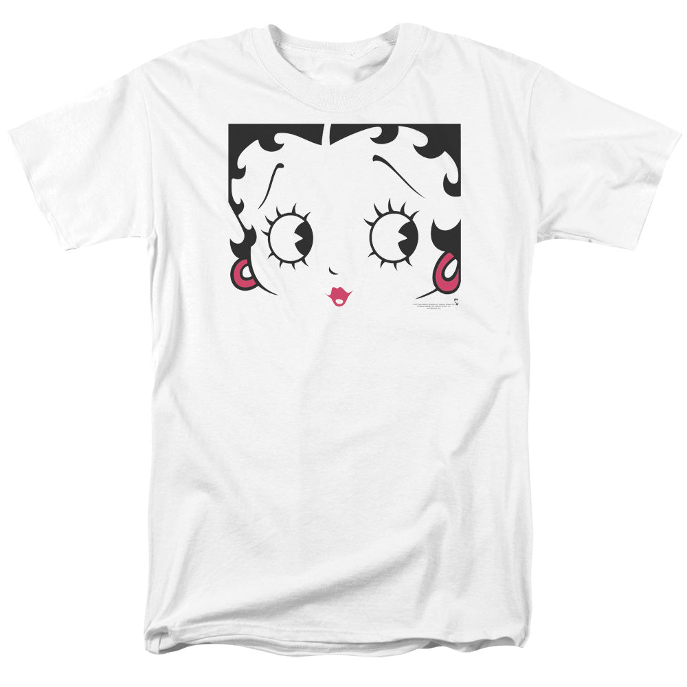 Betty Boop™ Shirt - Officially Licensed - Close Up - Adult Unisex Short Sleeve T-Shirt
