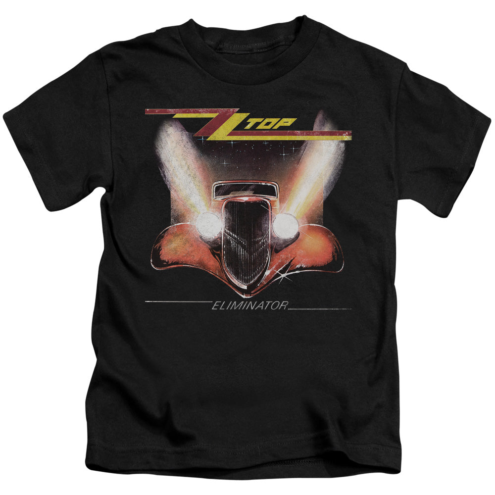 Zz Top™ - Kids Shirt (ages 4-7) - Eliminator Cover - Juvenile Short Sleeve Kids T-Shirt - Size 4 5 6 7