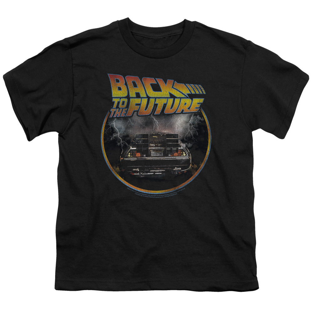 Back To The Future™ - Youth Kids T-Shirt (Ages 7+) - Officially Licensed - Back - Short Sleeve Youth T Shirt - S M L XL