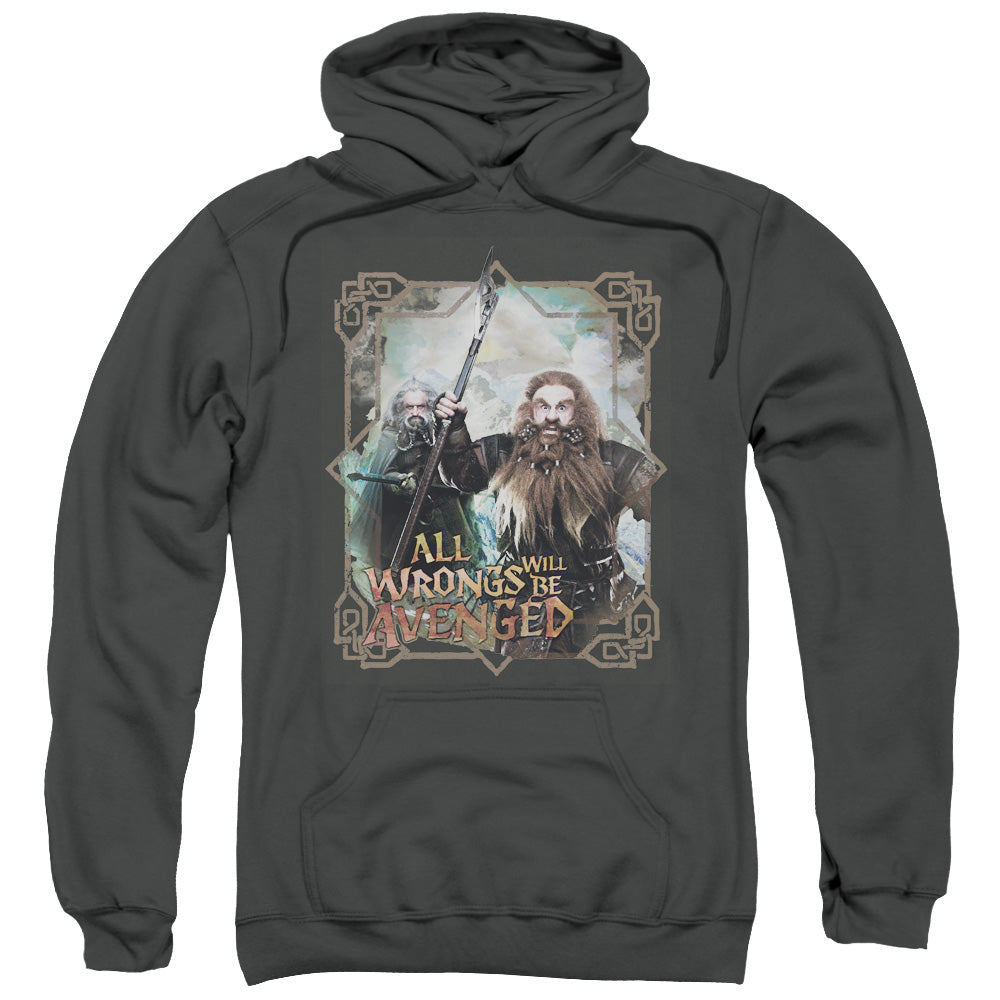 The Hobbit - Wrongs Avenged - Unisex Adult Pull Over Hoodie