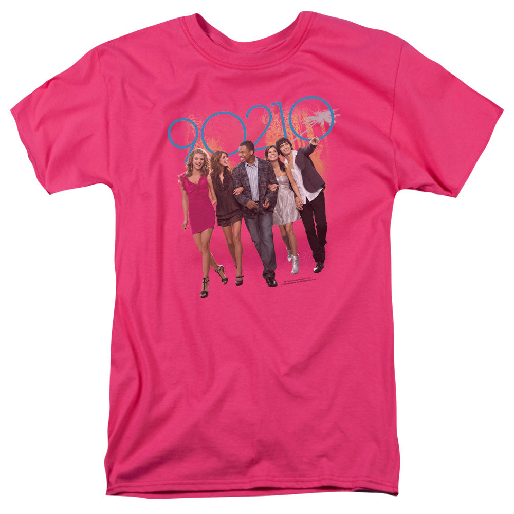 Beverly Hills 90210™ TV Show Shirt - Walk Down The Street - Adult Unisex Short Sleeve T-Shirt - Officially Licensed