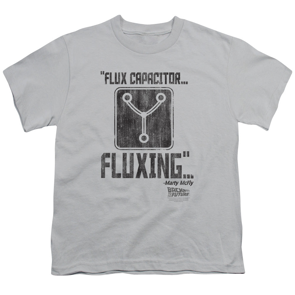 Back To The Future - Fluxing Short Sleeve Youth 18/1 - Forces Of Mankind