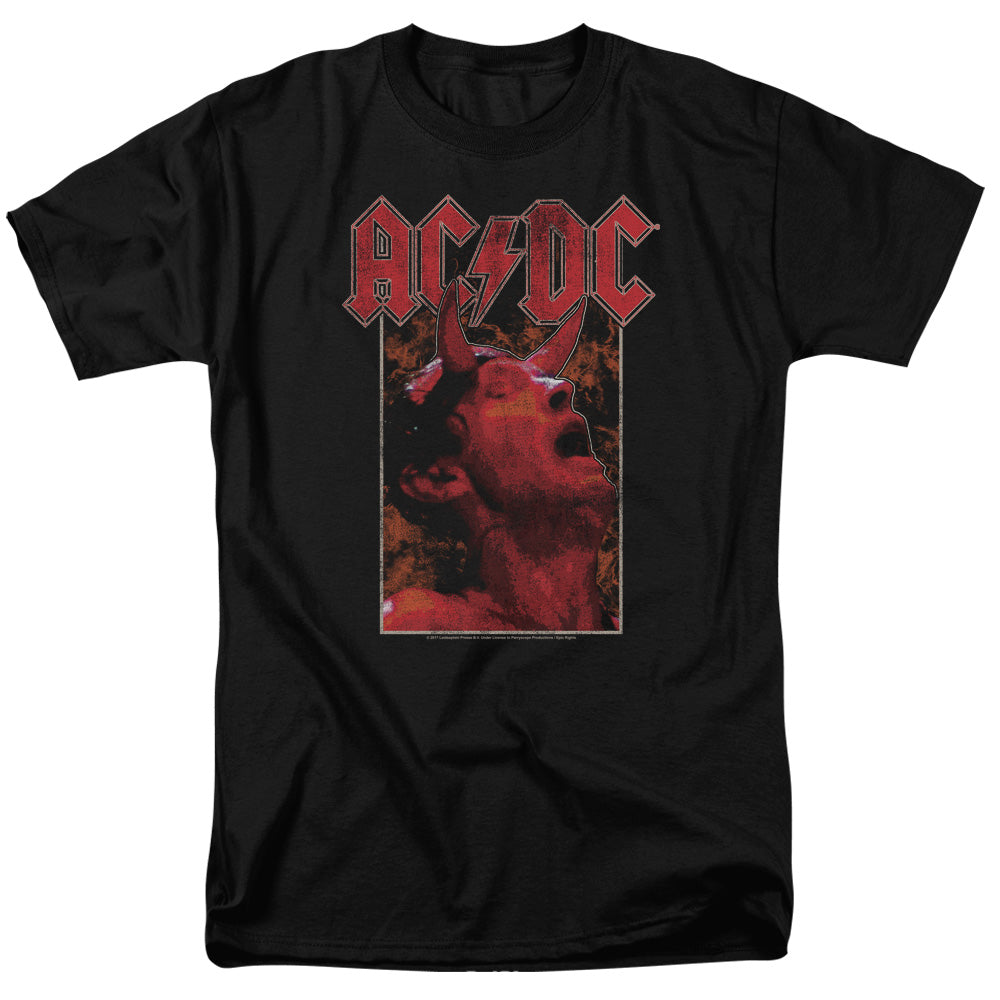 ACDC™ Rock Band Shirt - Officially Licensed - Horns - Adult Unisex Short Sleeve T-Shirt