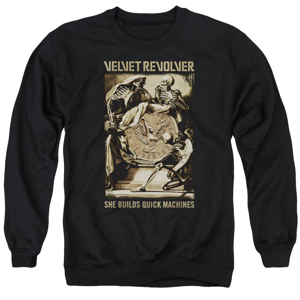 Velvet Revolver™ - Adult Unisex Crewneck Sweatshirt - Crewneck Sweater Sweat Shirt - Quick Machines - Officially Licensed