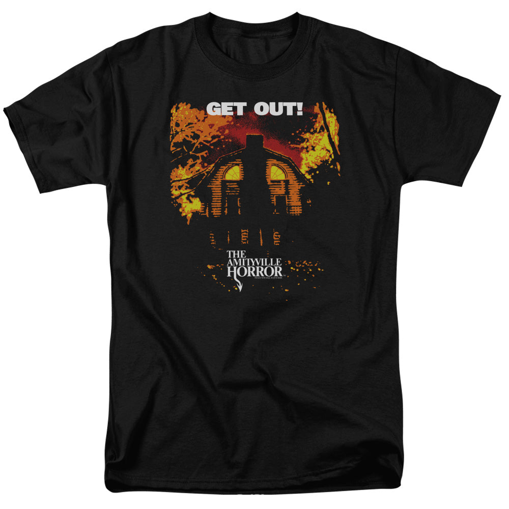 Amityville Horror - Get Out Short Sleeve Adult 18/1 - Forces Of Mankind