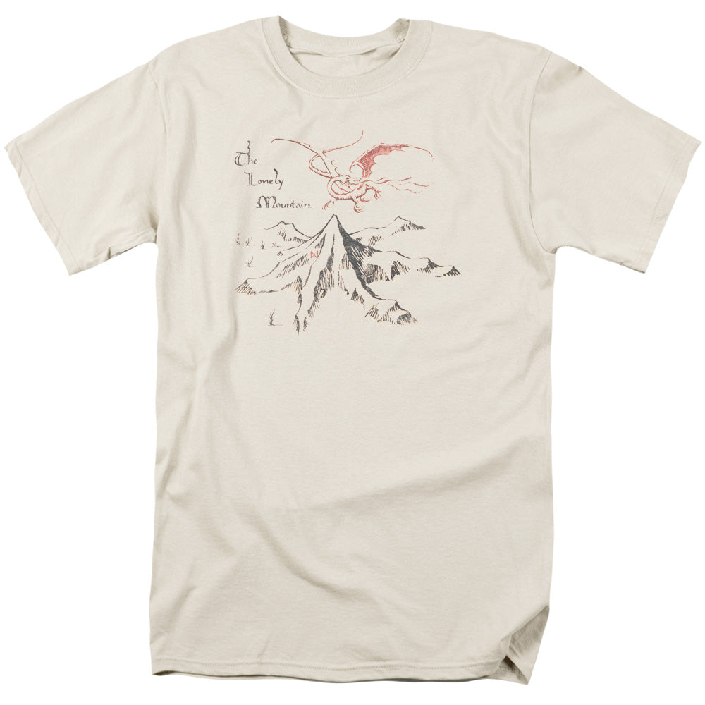 The Hobbit™ Shirt - Officially Licensed - Lonely Mountain - Adult Unisex Short Sleeve T-Shirt