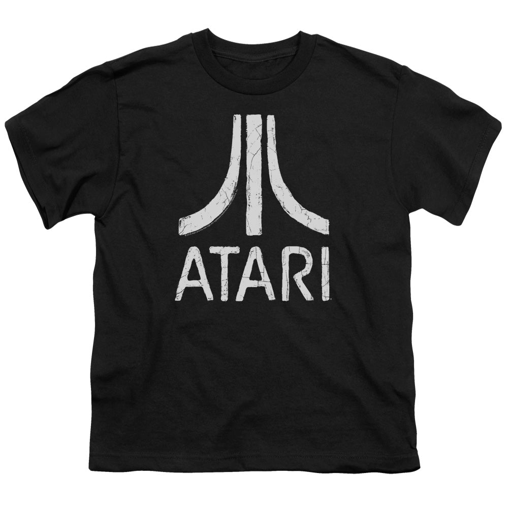 Atari - Youth Kids T-Shirt (Ages 7+) - Short Sleeve Youth T Shirt - Rough Logo - Officially Licensed - S M L XL