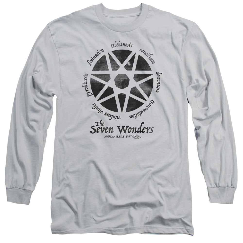 American Horror Story™ - Adult Unisex Long Sleeve T-Shirt - Seven Wonders - Officially Licensed - AHS Harmons