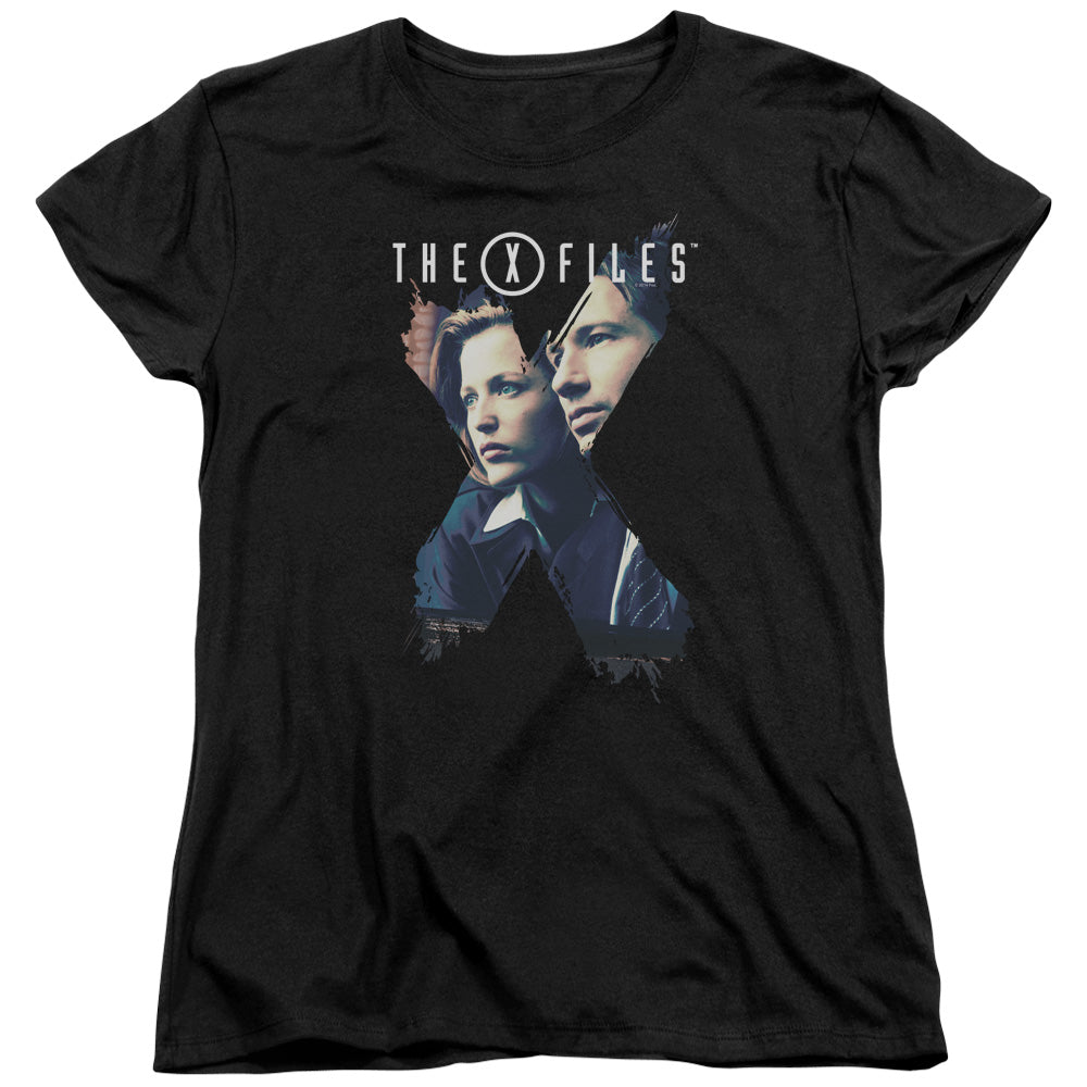 The X-Files - Women's Tee - Women's Short Sleeve T-Shirt Tee - X Agents - Officially Licensed
