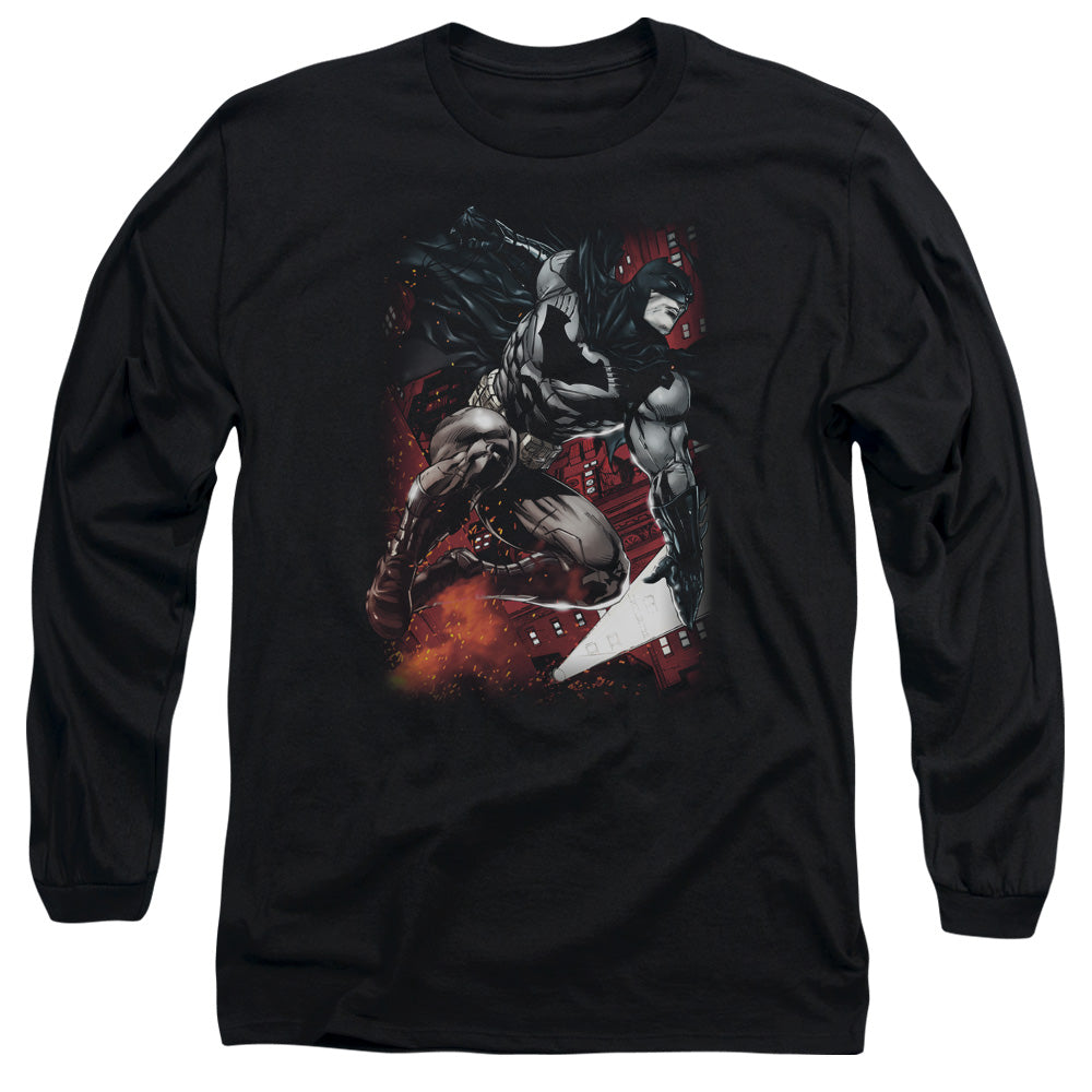 Batman - Sparks Leap Long Sleeve Adult 18/1 - Forces Of Mankind