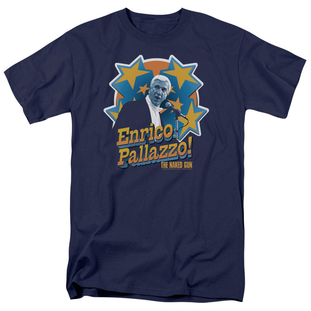 The Naked Gun™ Movie Shirt - Officially Licensed - Its Enrico Pallazzo - Adult Unisex Short Sleeve T-Shirt