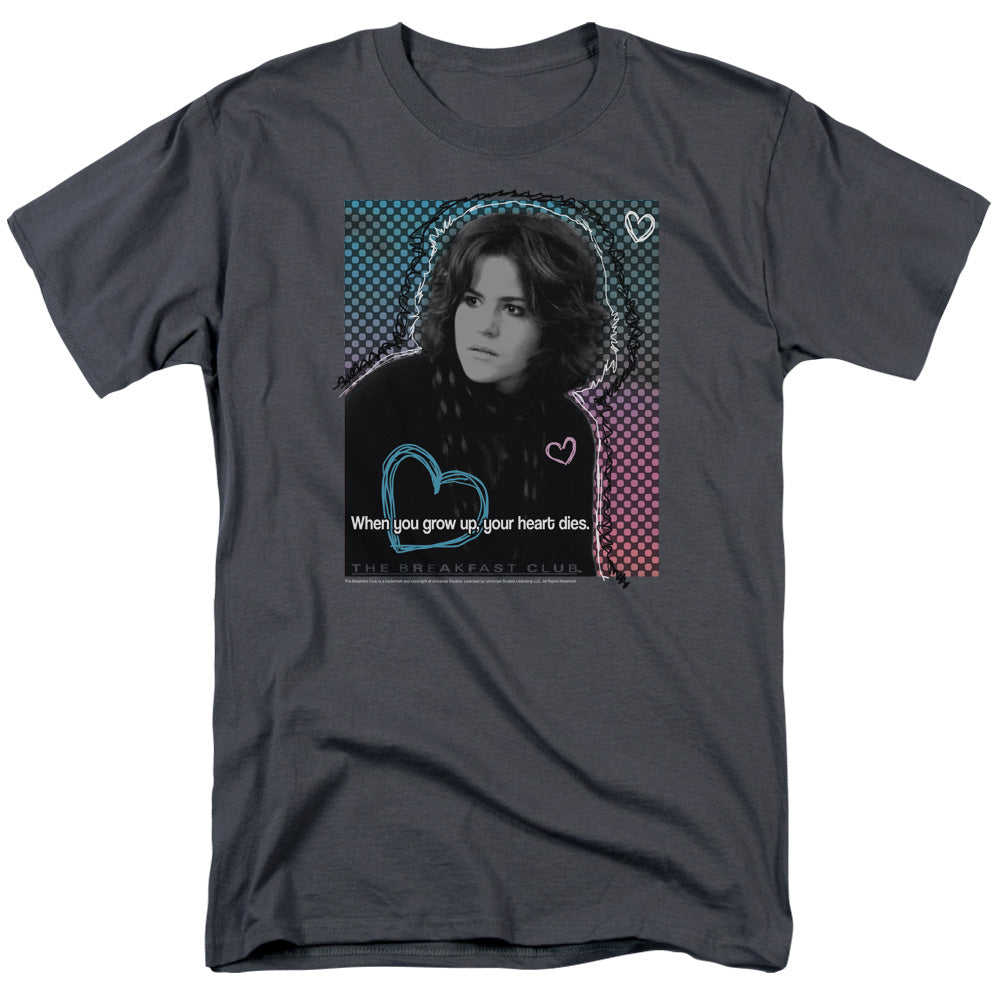 The Breakfast Club™ Shirt - Officially Licensed - Heart Dies - Adult Unisex Short Sleeve T-Shirt