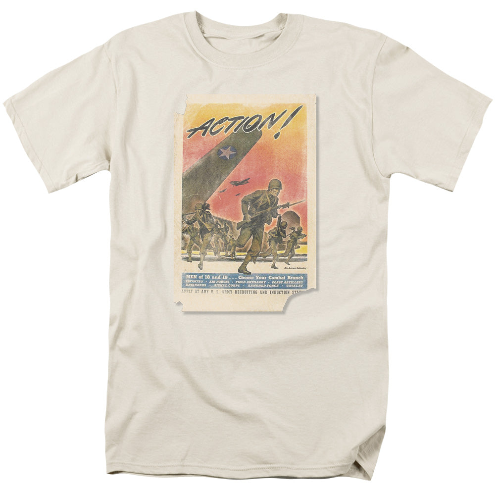 US Army™ Shirt - War Veteran Shirt - Military Shirt - American Army - Army Infantry - Soldier - National Guard - Action Poster