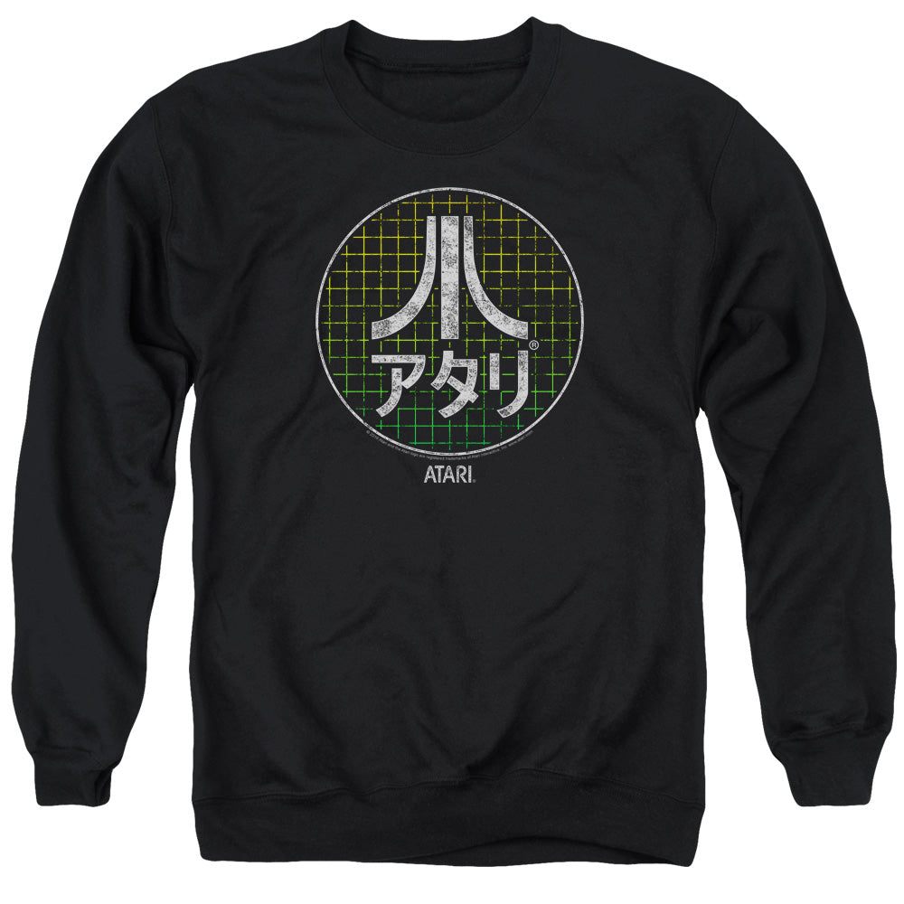 Atari - Adult Unisex Crewneck Sweatshirt - Japanese Grid - Officially Licensed - S M L XL 2XL 3XL