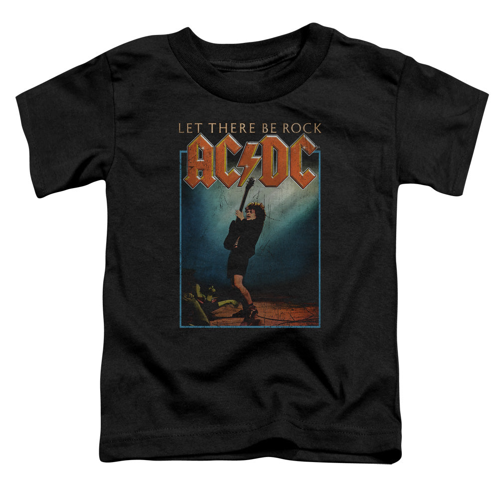 Acdc - Let There Be Rock Short Sleeve Toddler Tee - Forces Of Mankind