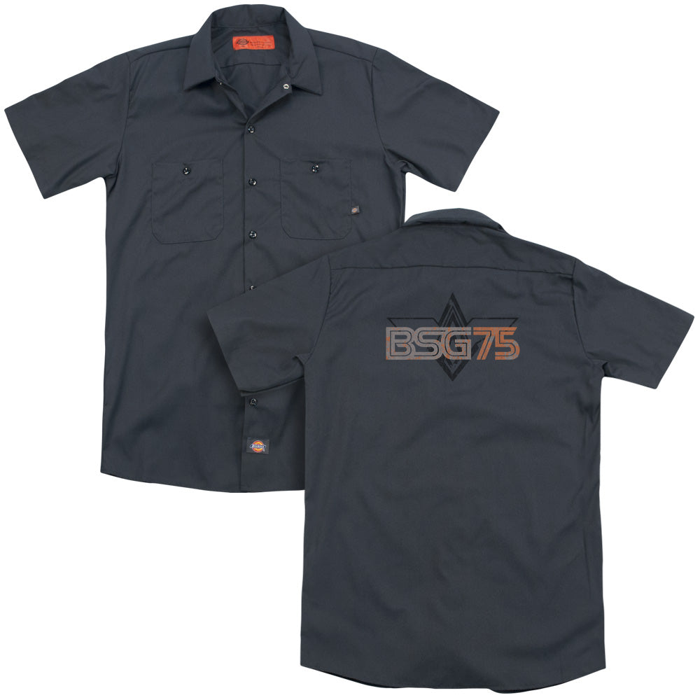 Battlestar Galactica - Bsg75 - Adult Short Sleeve Work Shirt - Dickies Brand