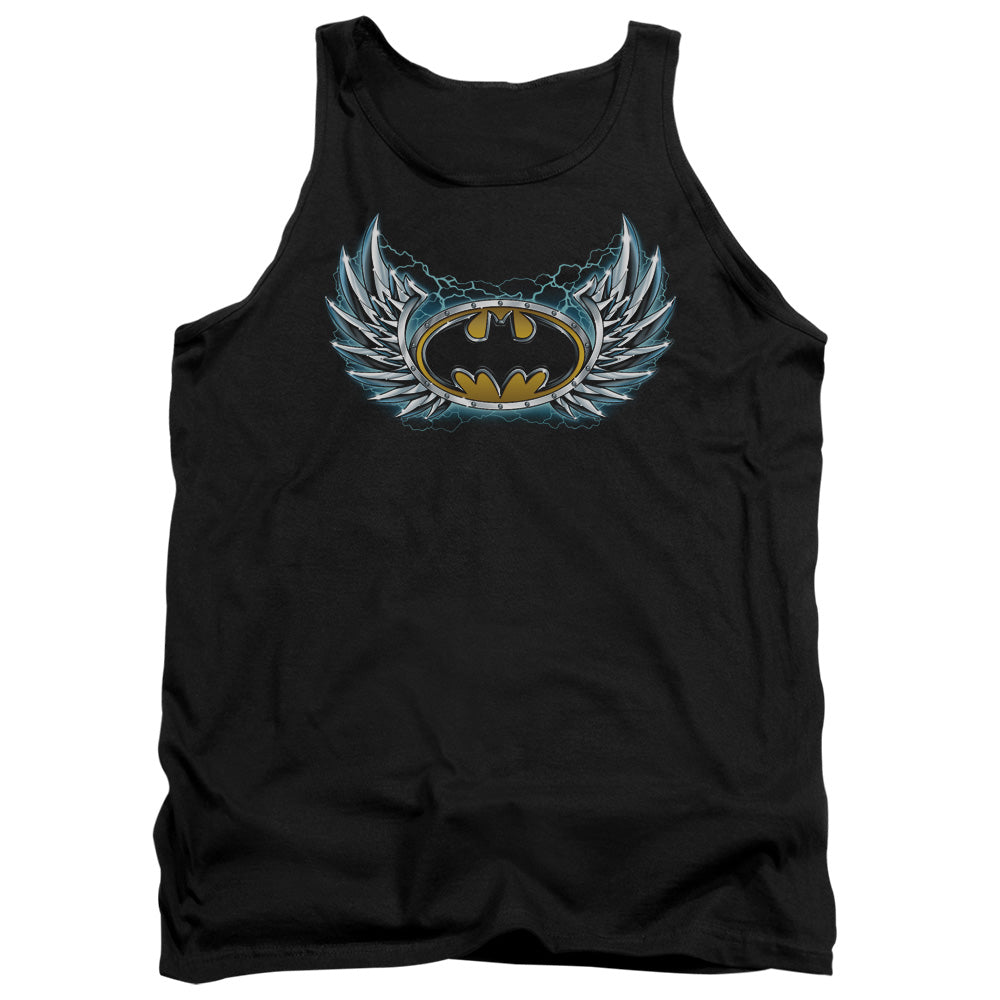 Batman - Steel Wings Logo Adult Tank - Forces Of Mankind