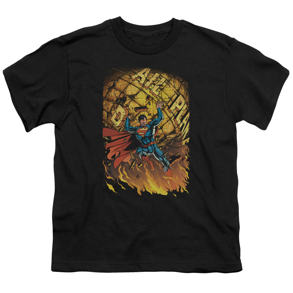 Superman™ - Youth Kids T-Shirt (Ages 7+) - Short Sleeve Youth T Shirt - Superman #1 - Officially Licensed - S M L XL