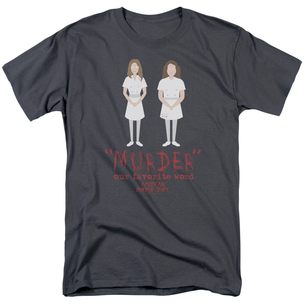 American Horror Story™ Shirt - Adult Unisex Short Sleeve T-Shirt - Murder - Officially Licensed - AHS Harmons