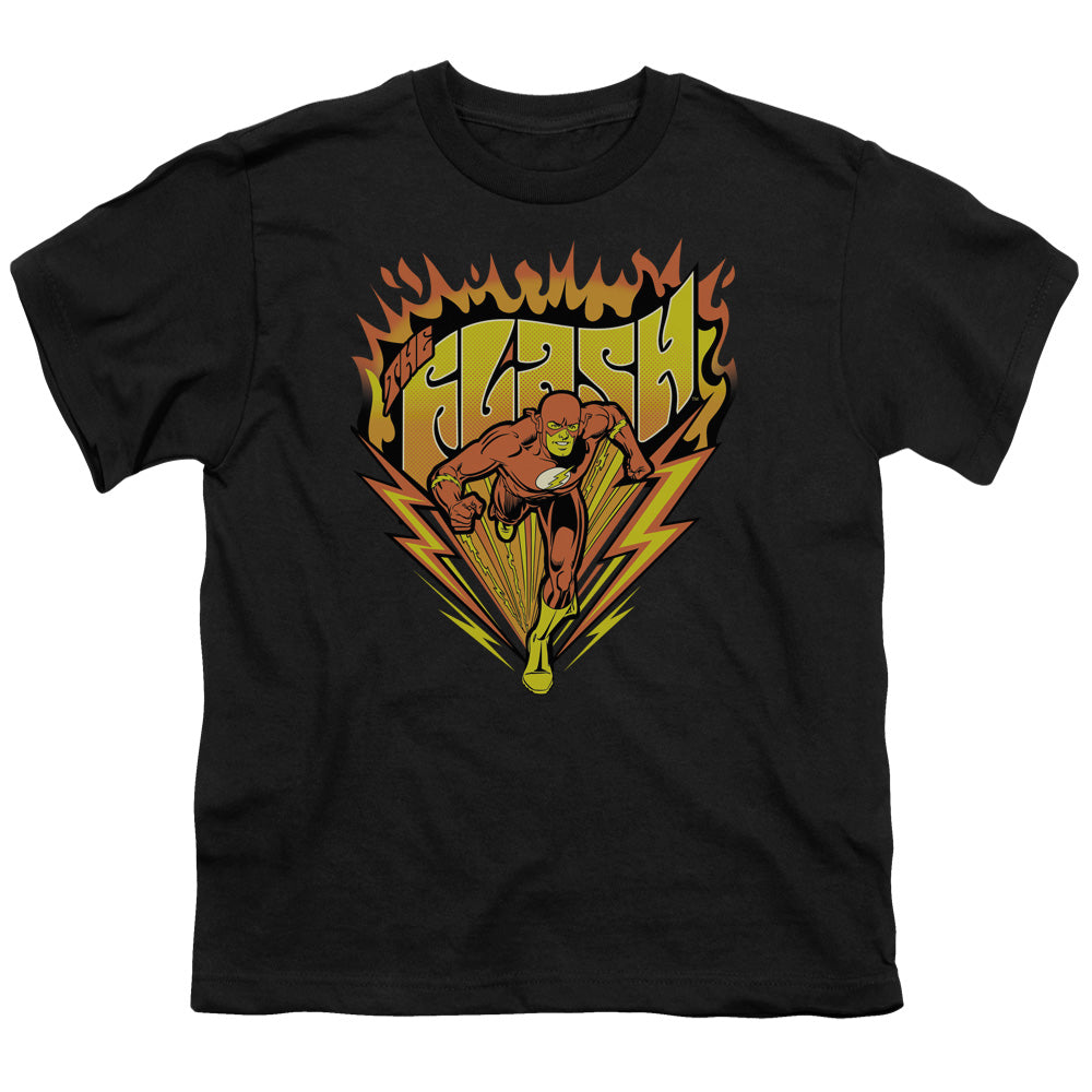 The Flash™ - Youth Kids T-Shirt (Ages 7+) - Short Sleeve Youth T Shirt - Blazing Speed - Officially Licensed - S M L XL