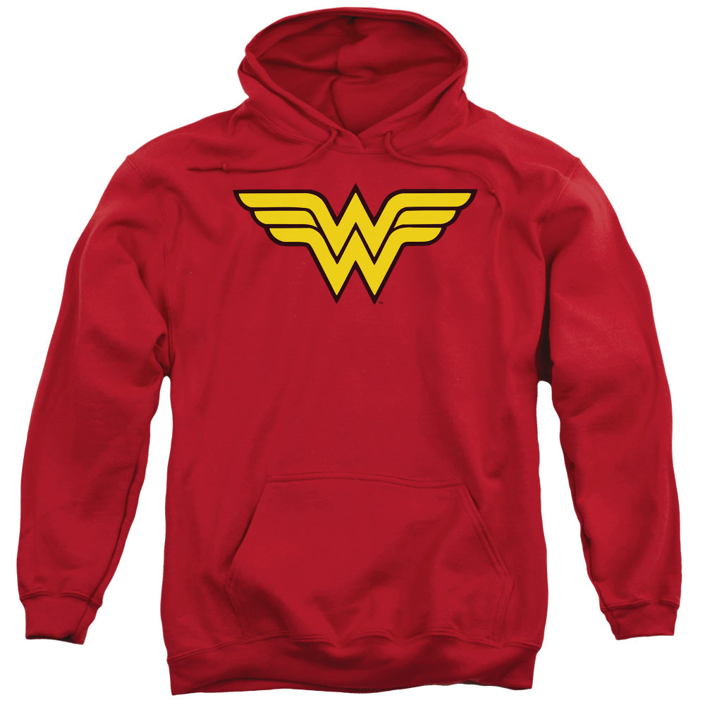 Wonder Woman™ Hoodie - Officially Licensed - Logo - Adult Pull Over Hoodie Unisex