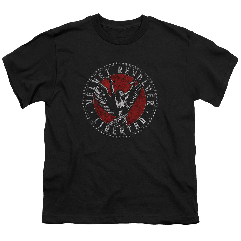 Velvet Revolver™ - Youth Kids T-Shirt (Ages 7+) - Short Sleeve Youth T-Shirt Tee - Circle Logo - Officially Licensed - S M L XL
