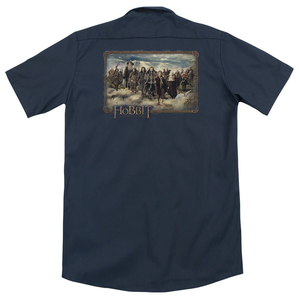The Hobbit - Hobbit & Company - Adult Short Sleeve Work Shirt - Dickies Brand