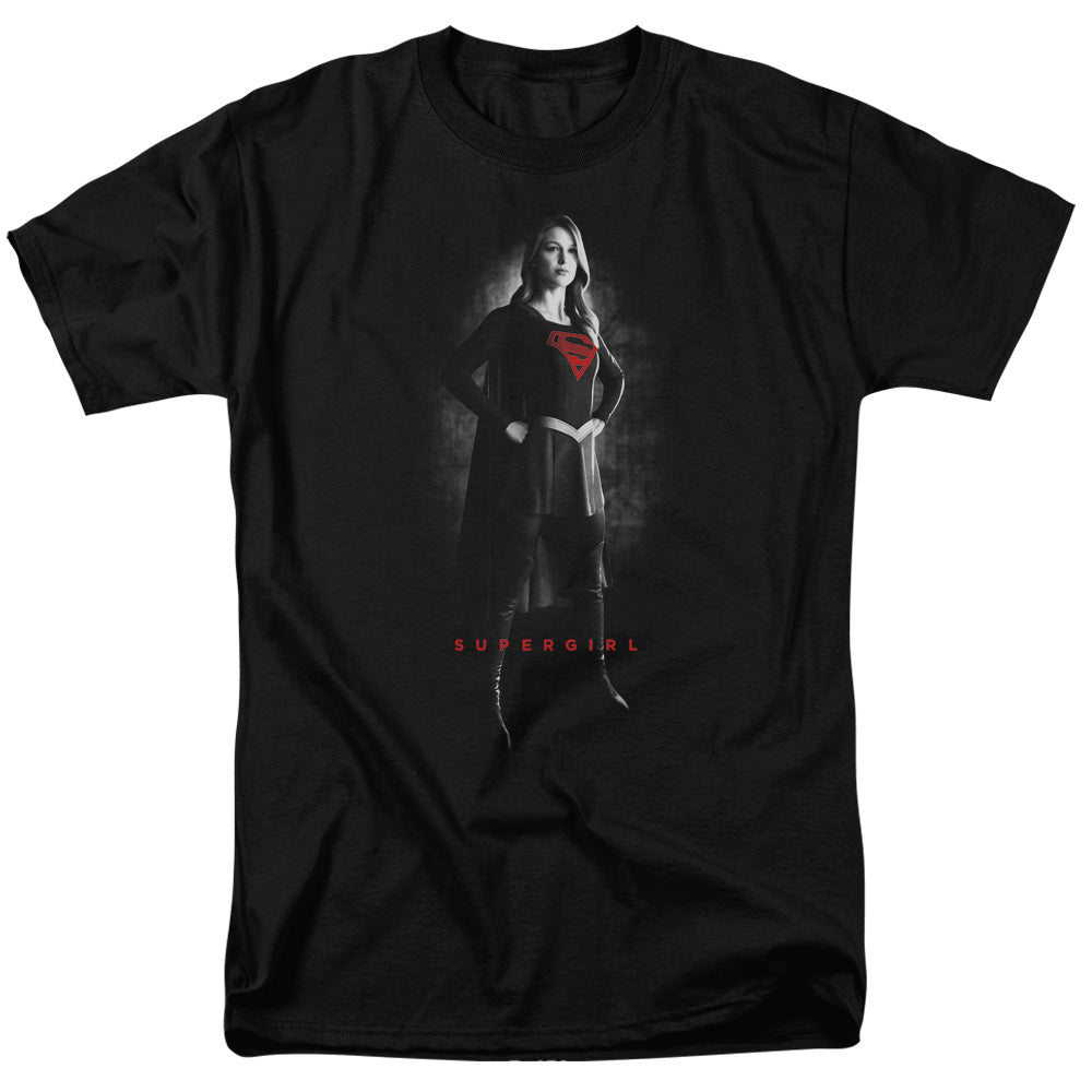 Supergirl™ TV Show Shirt - Officially Licensed - Officially Licensed - Supergirl Noir - Adult Unisex Short Sleeve T-Shirt