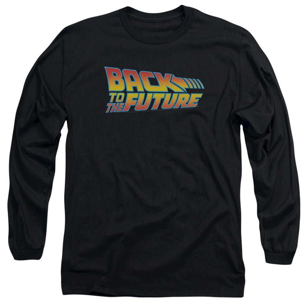 Back To The Future - Logo Long Sleeve Adult 18/1 - Forces Of Mankind