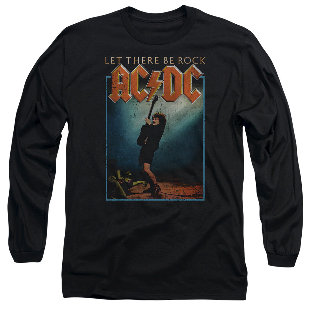 Acdc - Let There Be Rock Long Sleeve Adult 18/1 - Forces Of Mankind