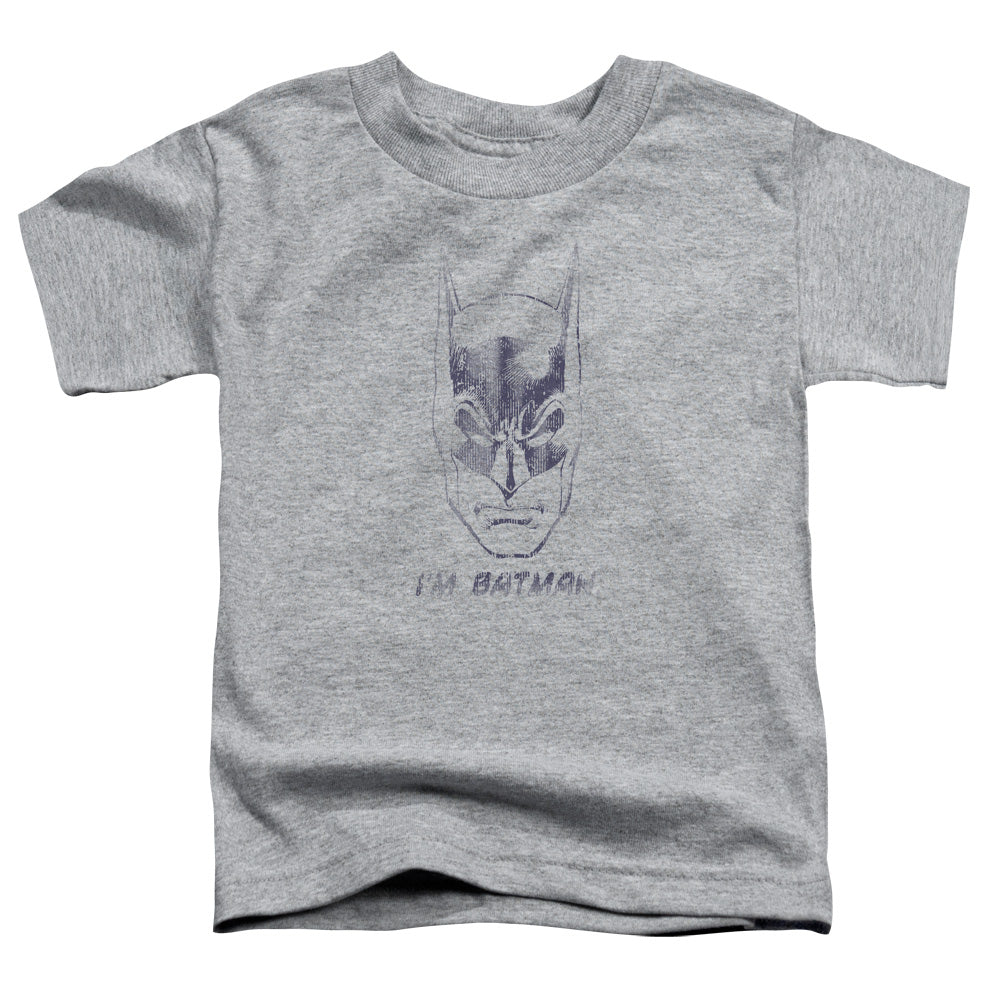 Batman - I'm Batman Short Sleeve Toddler Tee - Forces Of Mankind