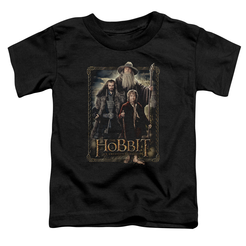 The Hobbit™ - Toddler Kids T-Shirt (Ages 2-4) - Short Sleeve Toddler Tee - The Three - Officially Licensed - 2T 3T 4T