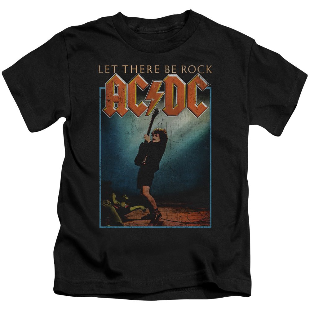 ACDC™ Kids Shirt (Ages 4-7) - Officially Licensed - Let There Be Rock - Short Sleeve Juvenile Kids T-Shirt - Size 4 5 6 7