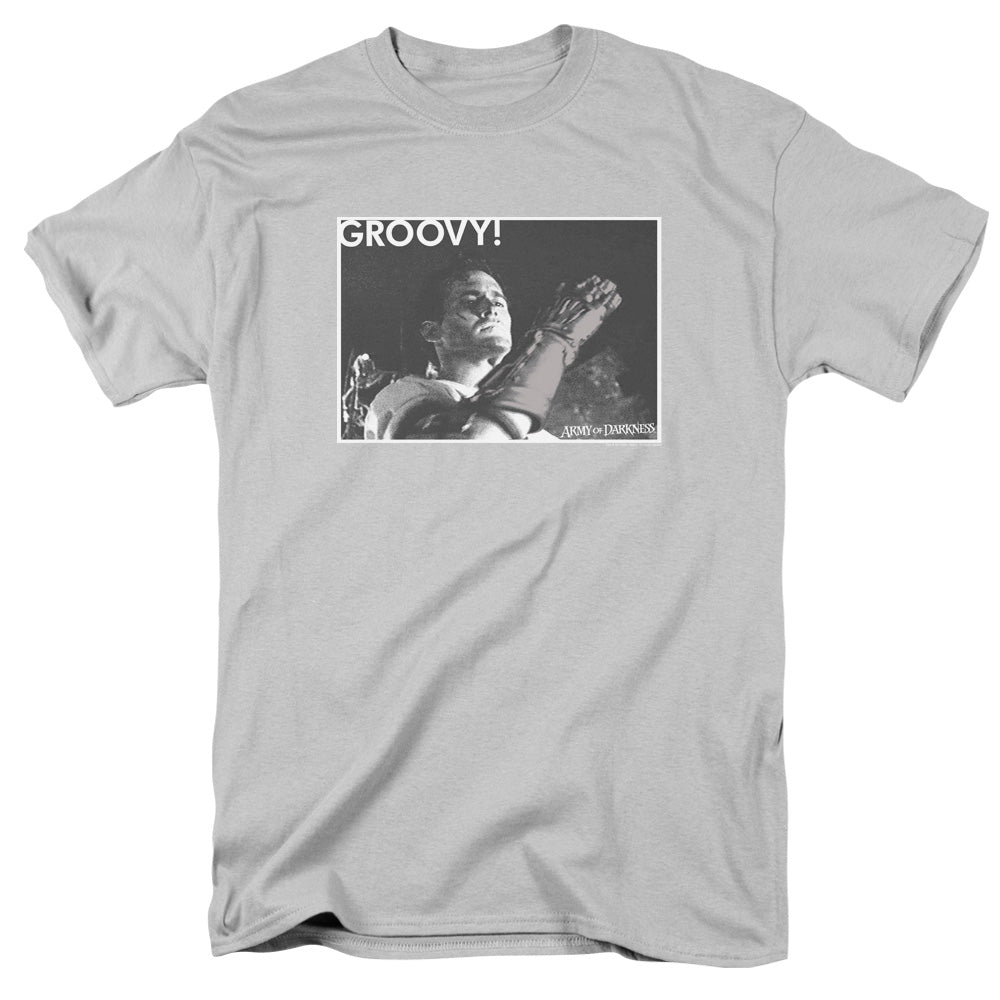 Army Of Darkness™ Movie Shirt - Officially Licensed - Adult Unisex Short Sleeve T-Shirt - Groovy