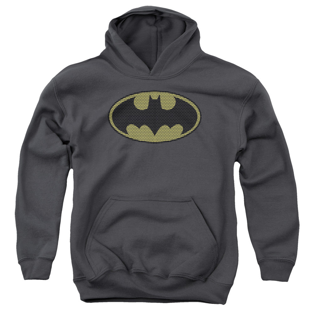 Batman - Little Logos Youth Pull Over Hoodie - Forces Of Mankind